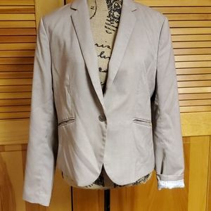 H&M tan blazer